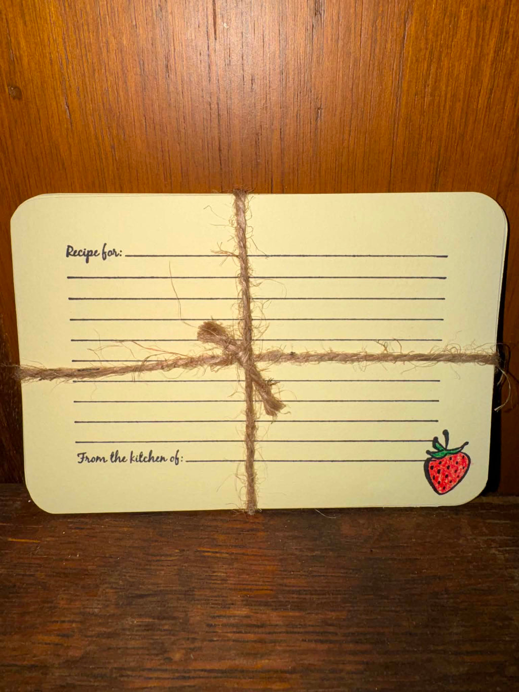Recipe Cards