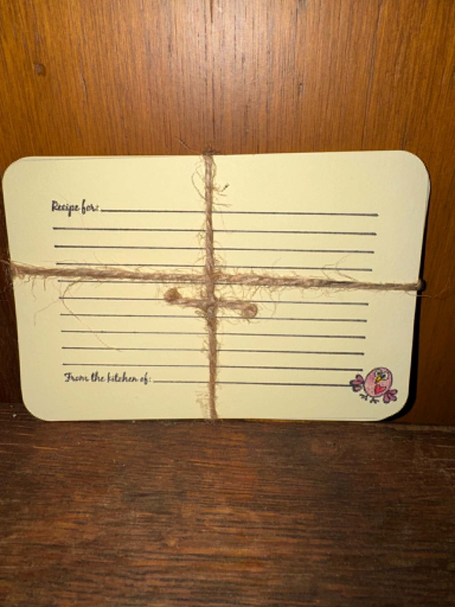 Recipe Cards